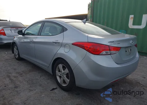 2013 Hyundai Elantra Gls from USA, damaged, VIN 5NPDH4AE4DH261734
